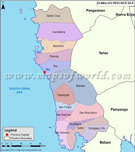 zambales map google